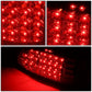 2005-2015 Toyota Tacoma LED Tail Lights - Chrome Red