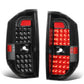 14-18 Toyota Tundra Full LED Tail Lights Black/Clear