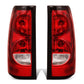 03-07 Chevrolet Silverado Red Tail Lights