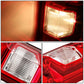 2019-2024 Chevrolet Silverado 1500 LED Tail Lights - Red