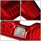2019-2024 Chevrolet Silverado 1500 LED Tail Lights - Red
