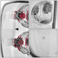 04-12 Chevrolet Colorado / GMC Canyon Chrome Clear Tail Lights