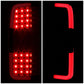 2015-2022 Chevrolet Colorado Black LED Tail Lights Red Clear Lens