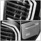 14-21 Toyota Tundra LED Tube Tail Lights Black Housing Clear Lens