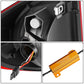 14-21 Toyota Tundra LED Tube Tail Lights Black Housing Red Lens