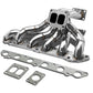 86-92 Toyota Supra Turbo Manifold - Stainless Steel T4 Flange
