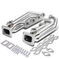 66-95 Chevy GMC 366 396 402 427 454 T4 Turbo Manifold Stainless Steel