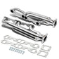 Chevrolet SBC Twin Turbo Manifold T3 Flange Top Mount Stainless Steel