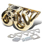 88-00 Honda Civic/CRX T3 Turbo Manifold Stainless Steel 38mm
