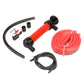 Transfer Pump with Shrader Style Air Chuck and Inflation Nozzle