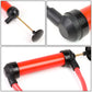 Transfer Pump with Shrader Style Air Chuck and Inflation Nozzle