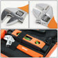 16-Piece Tool Set with Storage Box - Black/Orange
