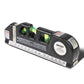 DNA Logo Laser Level with 3-Mode Line 6 Ruler 8ft Tape Black