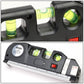 DNA Logo Laser Level with 3-Mode Line 6 Ruler 8ft Tape Black