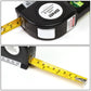 DNA Logo Laser Level with 3-Mode Line 6 Ruler 8ft Tape Black