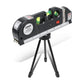 DNA Logo Laser Level with 3-Mode Line, 6" Ruler & 8ft Tape