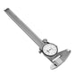DNA Logo Dial Caliper 6" Stainless Steel Shockproof Lockable