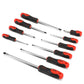 DNA Logo Screwdriver Set Tool Kit - 10 Piece Black Red Grip