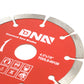 DNA Logo Diamond Blade 5/8"-7/8" Arbor 0.077" Thick Metallic Red