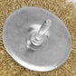 DNA Logo Wire Wheel 4 inch OD 1/4 inch Shank Metallic Brass