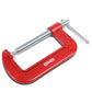 C-Clamp DNA Logo 4" OD Metallic Red Automotive Clamp