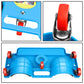 Plastic Rolling Knee Board - Red
