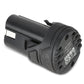 12V 2.0AH Lithium Ion Rechargeable Battery - Black
