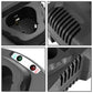 12V Battery Charger - Base Type - Black