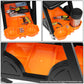 Racing Roller Seats 23" x 13.5" x 10.5" Orange