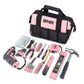 44-Piece Pink Tool Set for Automotive Maintenance