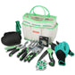 12-Piece Garden Tool Set - Green