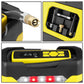 Portable Air Compressor & Inflator with Car Charger - Yellow