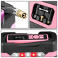 Portable Air Compressor Inflator with Car Charger - Pink