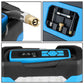 Universal Car Air Compressor & Inflator with Car Charger - Blue