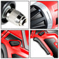 3.6V Cordless Screwdriver with LED Work Light - Red
