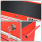 7 Drawer Plastic Roller Cabinet - Top Rolling Tool Storage