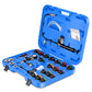28-Piece Cooling System Pressure Tester & Vacuum Purge Master Kit - Polyurethane