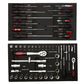 6-Drawer Tool Trolley with 79-Piece Hand Tool Set