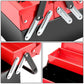 18" 2-Level Fold Tool Box with 3 Organizer Drawers