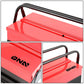18" 2-Level Fold Tool Box with 3 Organizer Drawers