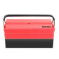 18" 3-Level Folding Tool Box with 5 Organizer Drawers