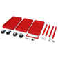 Professional 3 Level Tool Trolley - 150KG Max Load Capacity