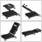 2 in 1 Car Creeper and Seat - 36 Inch Black