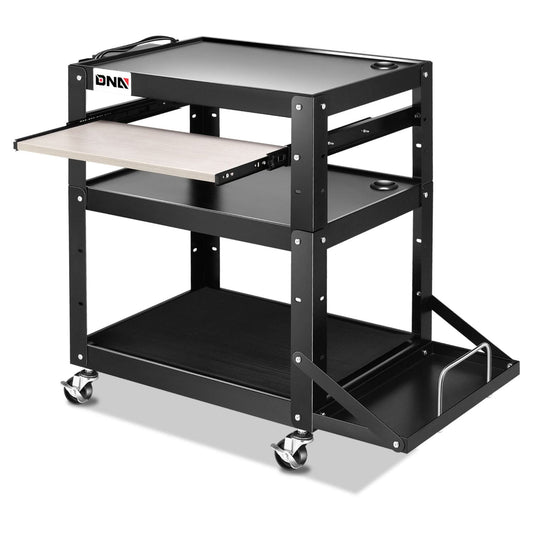 AV Cart Steel 24x18x31 Inch Automotive Utility Cart