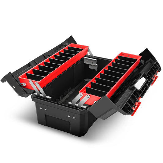 Red Plastic Tool Box