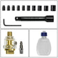 17-Piece 1/2 Inch Air Ratchet Wrench Kit
