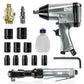 17-Piece 1/2" Air Impact & Ratchet Wrench Kit