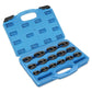 Crowfoot Wrench Set for 8-24mm Flare Nuts - Automotive Tool Kit