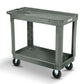 Small Tray Top Cleaning Service Cart (2 Layers)