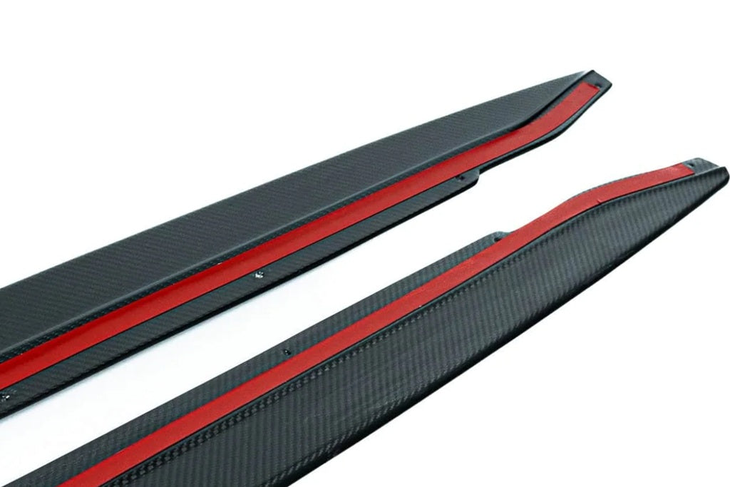 TREVORA G80 M3 Pre-Preg Carbon Fiber PR-1 Side Skirts
